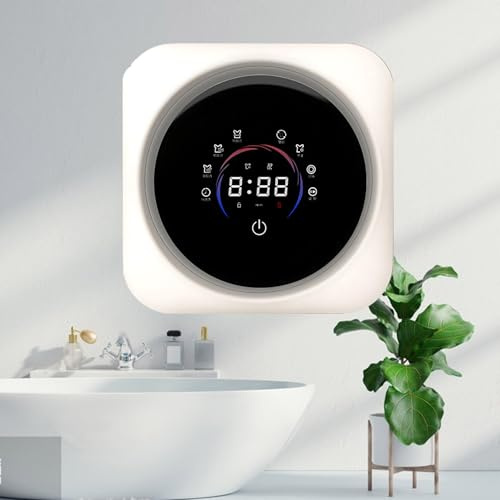 Lavadora Automática De Carga Frontal Y Mini Lavadora Portátil, Secadora Compacta Con Panel De Control LCD, Para Ropa Interior Y Calcetines Pequeños Desktop