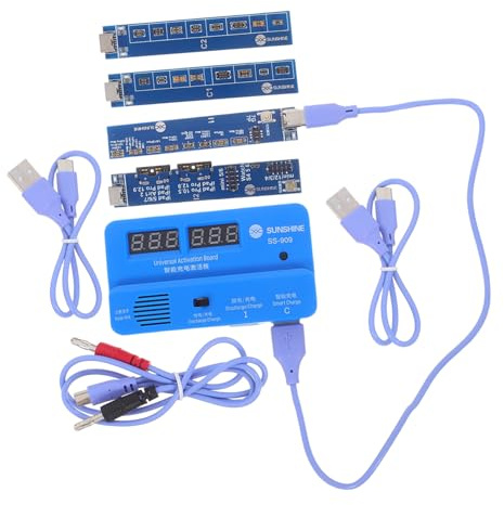 Yardenfun Circuit Tester for Batteries Circuit Board for Phone Batteries Universal Repair Charging Pad Blue