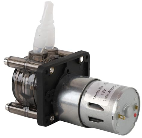 YWBL-WH Peristaltisk Pump för Laboratorium och Akvarium, DC-borstad Motor, Högflödesvätskedosering Till 300 Ml/min (12V)
