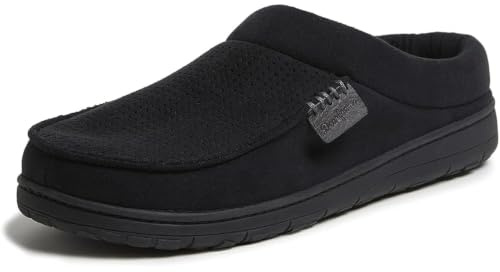 Dearfoams herr Perforated Microsuede ClogLoafer