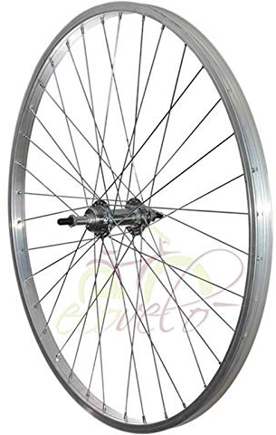 ECOVELO Cerchio Ruota 26 x 1 3/8 (590-19) Bici Bicicletta Olanda City Bike (Posteriore con Cambio 5/6/7 Velocita')