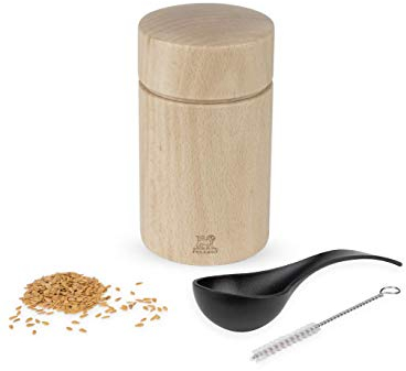 PEUGEOT 37567 Linseed Mill, Beech Wood, Silver Gray