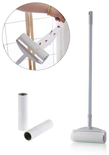 Lint Roller Pet Hair Sticky Roller, Stickle Mop Mit 68—120 Cm Ausziehbarem Langem Griff,120 Blatt Roller, Haarentferner Für Katzen Und Hunde Für Kleidung Und Möbel Klebriges Haar Und Staub,A