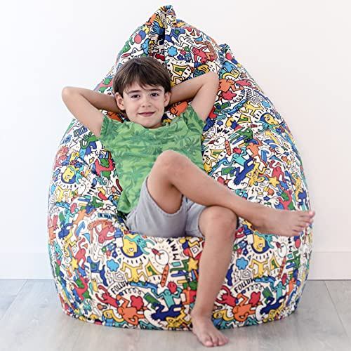 Vilber, PUFF PERA XXL, Ergonomiskt och formbart. storlek: 85x120 cm fyllda polystyren pärlor med 450 liter. Vattentätt och anti-spot-tyg för inomhus- och utomhusbruk. POP-samling