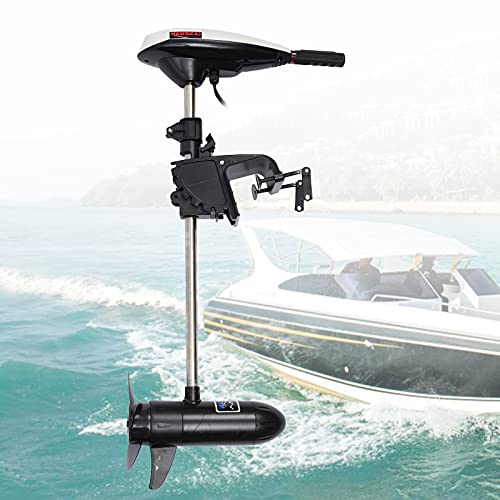 45LBS 12V Elektromotor AußEnborder Bootsmotor AußEnbordmotor Motoren Boot Motor Elektro Aussenborder BüRstenmotor Fischerboot Benzinmotor AußEnbord Elektrischer NEU