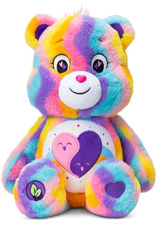 Basic Fun Care Bears Freunde für immer-Bär – 35 cm mittelgroßes, umweltfreundliches Plüschtier von Basic Fun, liebenswerter & nachhaltiger Teddy zum Sammeln, Stofftier für Kinder