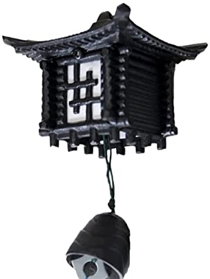 ASHSDI Windspiele für Draußen， Windspiel Garten Hängende Glocke Ornament Japanische Windspiel Hängende Dekorationen Memorial Windspiele