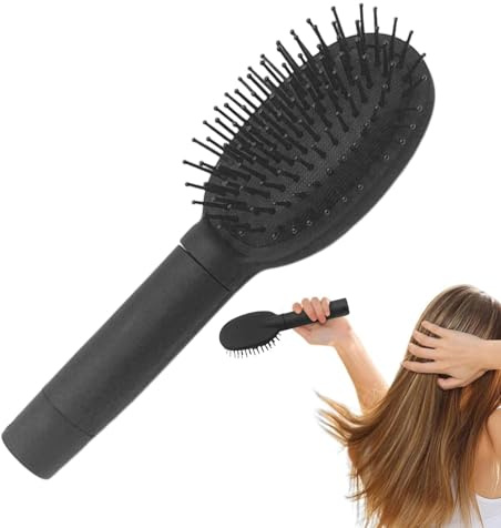 Cepillo Para Guardar Objetos Ocultos | Cepillo Para Cabello Con Compartimento Secreto | Cepillo Para Cabello Oculto | Contenedores Secretos Para Compartimentos Secretos, Dinero Oculto Para Llaves Y