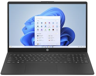 HP 15-fc0017na AMD Ryzen 5 7520U Laptop 15.6 Full HD 8GB LPDDR5-SDRAM 256GB SSD Windows 11 Home - Black - 8B4U2EA#ABU