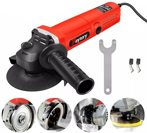 Heavy Duty 3800w 115mm Electric Angle Grinder Sander Cutting Grinding Discs Cut