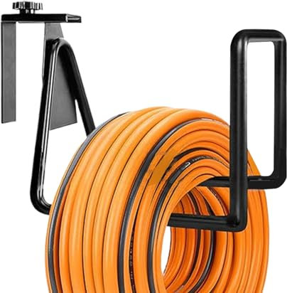 Supporto per tubo da giardino, supporto per organizzare il tubo | Supporto da parete per tubo flessibile | Supporto per tubo 'acqua | Gancio per avvolgitubo | Gancio per tubo da giardino