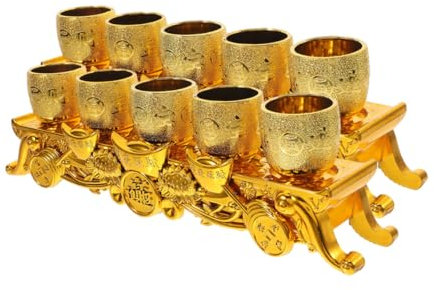 Ciieeo 2ensemble à Thé Sacrificiel Avec Coupe à Liqueur Vintage Accessoire Pour Rituels Set