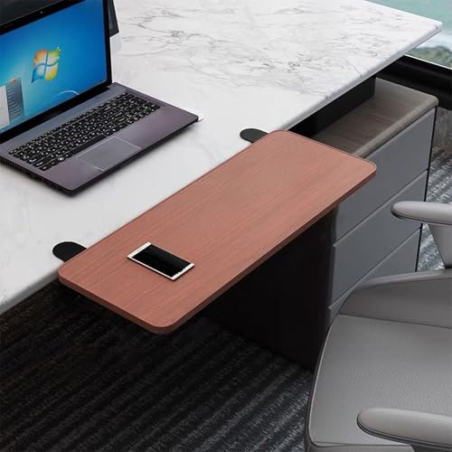 Ergonomische Schreibtischverlängerung, faltbare Tastaturablage, einfache Installation, platzsparende Arbeitsplatzlösung, verstellbare Schreibtischauflage für Zuhause und Büro