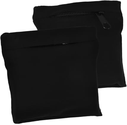 GANAZONO 2 Stück-Pack Sport Handgelenktaschen mit Reißverschluss Leichtes Nylon Armband Schweißresistent für Damen und Herren Lauf und Outdoor Sport Geldbörse Handyhalterung