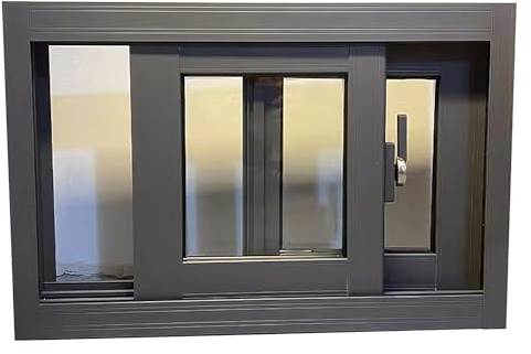 Aluminum Alloy Horizontal Sliding Windows Ventilation Basement Window Replacement Waterproof and Windproof for Shed, Chicken Coops, Playhouses, Garage Basement(WxH 75x35cm/29.6x13.8in)