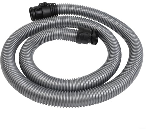 Tidevib Staubsaugerschlauch 1,6m geeignet für Miele Classic C1 Serie, flexible Biegung für Tiefenreinigung, erweitert die Reichweite, faltbarer Stauraum