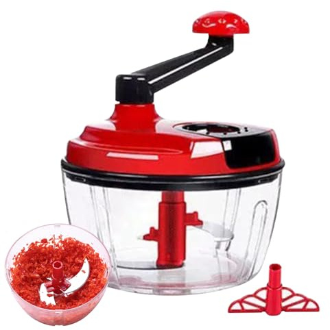 Moulin à viande manuelle, moulin à main manuelle, transformateur de légumes rapides multifonctionnels - Talle de manivelle pliante à la main avec manivelle, pour les légumes, la viande, les fruits