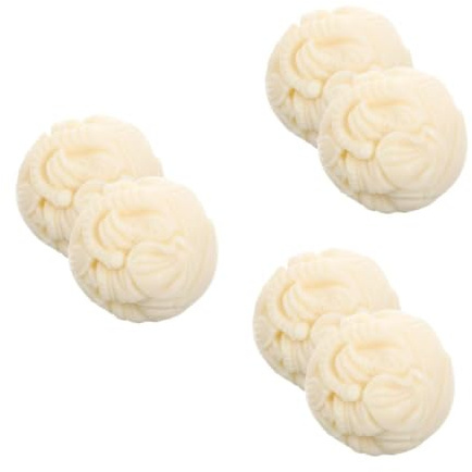 WOFASHPURET Lot De 3 De Moules En Silicone En Forme D'Éléphant De Handball De Poisson De Champignon D'Animaux De De De De Massage De Thé De