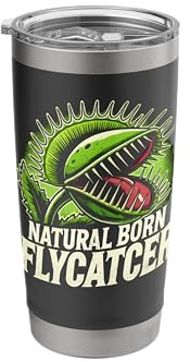 Venus Flytrap Enthusiast Carnivorous Plant Obsession Rare Stainless Steel Insulated Tumbler