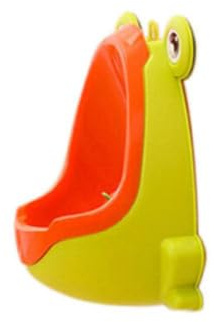 Toddmomy Urinario Molino Giratorio y Fácil de Montar, de Plástico Pp Duradero, Color Verde, Adecuado para Entrenamiento y Uso Infantil