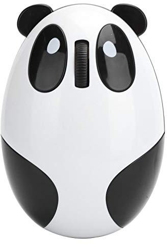 Bewinner 2,4-GHz-Funkmaus für/Mac/Linux/Andriod/IOS, optische Panda-Computermaus USB-Funkmaus Eingebauter Plug & Play