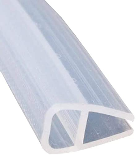 Joint de Douche pour Paroi en Verre, Joint de Porte de Douche Verticale, Pour 6mm/8mm/10mm/12mm cloison de douche, cloison de douche joint de Douche pour Paroi en Verre (8 mm,u-type-300cm)