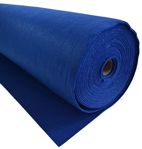Bastelfilz 5m Rolle Filz 90cm x 1,5mm Dekofilz Taschenfilz Filzstoff