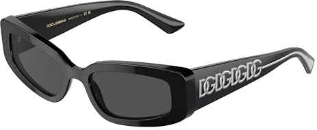 Dolce & Gabbana 0DG4445 Sonnenbrille, Damen, mehrfarbig (mehrfarbig), Einheitsgröße