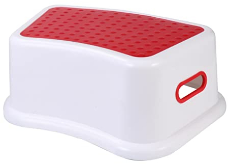 Fußbank1 x Kinderhocker Älterer Hocker Kleiner Hocker Hocker Tritthocker für Erwachsene Tragbarer Hocker Rutschfester Hocker Stühle Kleinkinderhocker Multifunktionaler Toilettenhock