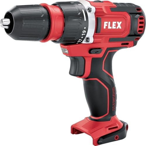 Flex 2-Gang Akku-Bohrschrauber 12 V DD 2G 12-EC (mit EMS-System, Bohrfutter werkzeuglos abnehmbar, Bürstenloser Motor) 532272
