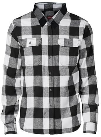 Vasego Men’s Flannel Shirt, Long Sleeve Regular Fit Cotton Lumberjack with Button Down Pockets – Classic, Soft, and Comfortable Plaid Shirt for Everyday Wear