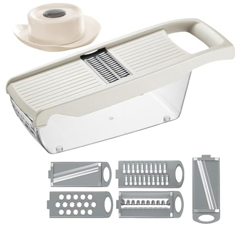 Cortador de mandolina de cocina, cortador de verduras para cebolla | Cortador de tomate ajustable de cocina para patatas, calabacines, tomates