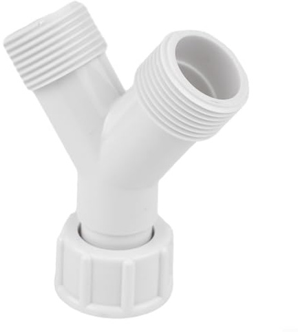 Bulevisiter Washing Machine Y Piece Connector, Cold Water Feed Splitter, Hose Connector, Washing Machine Connector Y Piece Y Splitter