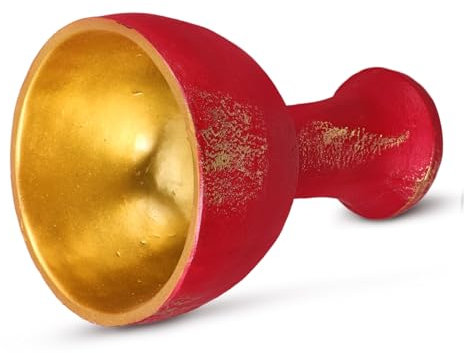 Cabilock Cáliz Sagrado De Resina Vintage, Copa De Altar De Escritorio, Decoración Para Culto Religioso, Adorno Para Rituales y Ceremonias Espirituales, Pieza Única Para Hogar o Templo