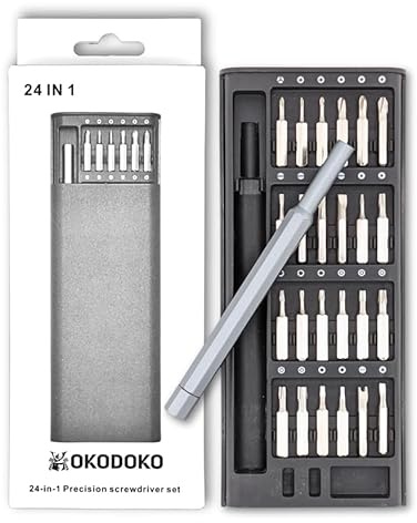 Precision Mini Screwdriver Set Repair Tool Kit for iPhone, MacBook, iPad, Laptop, PC, Phone, Tablet, Nintendo, PS5, Xbox, Ring Doorbell, Glasses, Toys & Watches