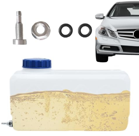 Auto-Ölbehälter, vollständiger Transfertank, Ölkrug für Autobedarf, tragbarer Tank, Heizöl-Wassertankbehälter, durchscheinender Behälter mit großer Kapazität, Ölaufbewahrung, Fahrzeug-Organizer, Leckp