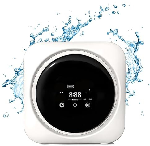 Freestanding Washing Machine 2 In 1 Portable Washer and Dryer Combo, Washing Machine with LCD Control Panel, Stainless Steel Drum, for Small items of clothing, Underwear, and Socks