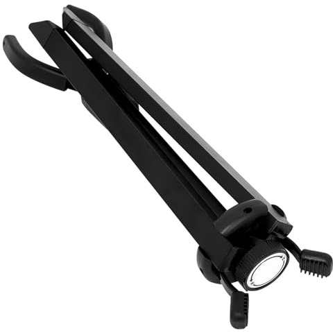 Soporte plegable para saxofón, marco de metal con múltiples niveles de ajuste de altura, soporte de suelo de metal para músicos, apto para viajes, para profesionales