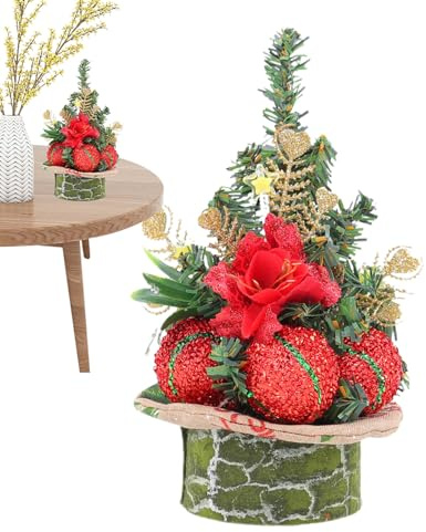 Weihnachtsbaum 22 cm Festliche Weihnachtsdekoration Als Mittelpunkt Für Den