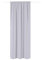 JEMIDI 2x Vorhang blickdicht 140x250cm - 2er Set Gardine mit Kräuselband Universalband - 100% Polyester Schal lang für Wohnzimmer Schlafzimmer - hellgrau