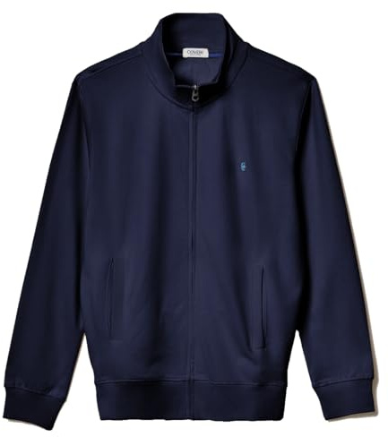 Coveri Felpa Giacca Pullover Aperta Uomo Sportiva con Cerniera Zip Intera Cotone