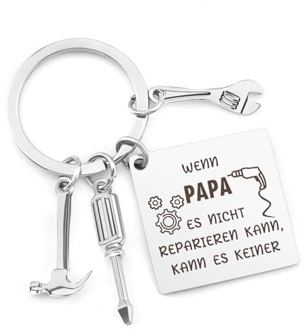 Vatertagsgeschenk für Papa,Geschenke für Papa,Weihnachtsgeschenke für Papa Geschenk Geburtstag,Geburtstagsgeschenk für Papa Schlüsselanhänger Geschenkideen Papa von Tochter,Papa Geschenk Weihnachten