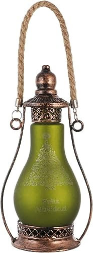 Lampade a petrolio, lampade a olio creative Lanterna di Natale illuminata Lampada a olio Luce notturna for interni Luce portatile for esterni for decorazioni natalizie for feste Decorazioni for la cas