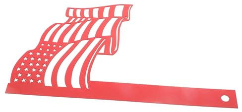 TINEASUR Bandiera Per Cassetta Postale in Ferro Ornamento Per Cassetta Postale Bandiera Per Porta d Ingresso Cartello Decorativo