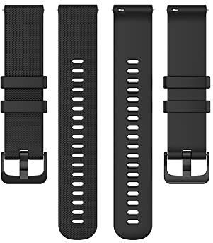 BRART Armband Zubehör Forerunner 255 S 955 255 245 745 Vivoactive 4S 3S Silikon-Smartwatch-Armband für Garmin Venu 2 Plus SQ, For Vivoactive 4S 3S, Achat