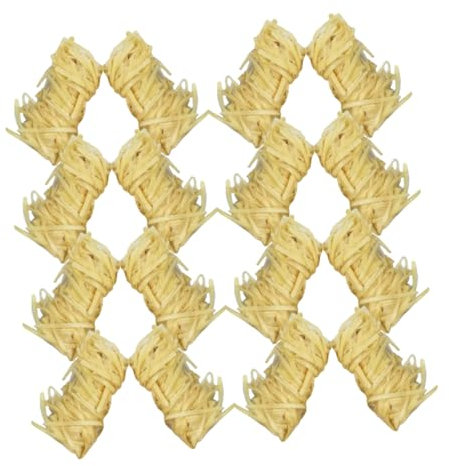 KONTONTY Pastillas Iniciadoras De Fuego De Madera Natural para Camping y Barbacoas, 32 Piezas (20x50 Mm), Compactas y Seguras para Chimeneas Interiores y Fogatas Exteriores