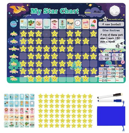 Magnetische Aufgabentabelle, farbenfrohe Verantwortungstabelle, lustiger Verantwortungsleitfaden, wöchentliche Checkliste, platzsparendes Design, multifunktionales Design für Kinder und Kinder