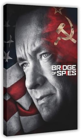 fsgfod Poster du film Bridge of Spies (2015) - Décoration murale pour salon, chambre à coucher - 50 x 75 cm