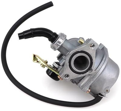 Carburador Motocicleta Accesorios para Sistema De Combustible De Carburador De Motocicleta PZ19 De 19 Mm para ATV, Quad, Cuatrimoto, 4 Ruedas, 50, 70, 90, 110 Y 125 CC Desbrozadora Carburador