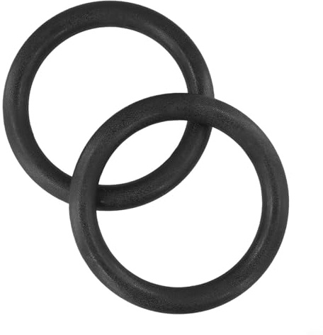 Jotekonoby Verstellbare Gymnastikringe, 28 mm für Krafttraining, ABS-Fitnessringe für Heimtraining, tragbare Turnringe, kompatibel mit Erwachsenen und Kindern